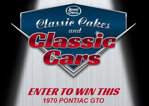 Jewel-Osco Classic Car Giveaway: Win 1970 Pontiac GTO