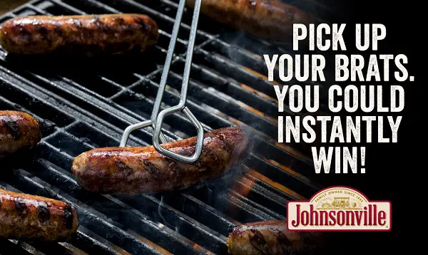Johnsonville First Brats Instant Win Game