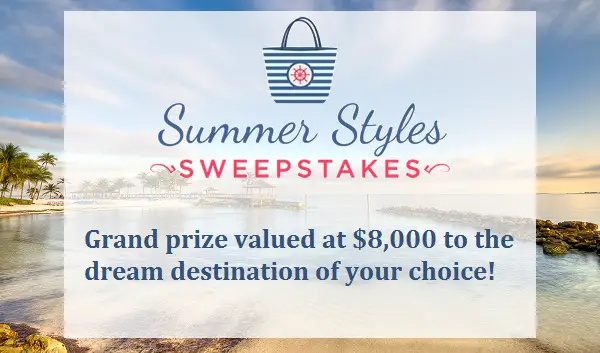 JTV.com Summer Styles Sweepstakes 2019