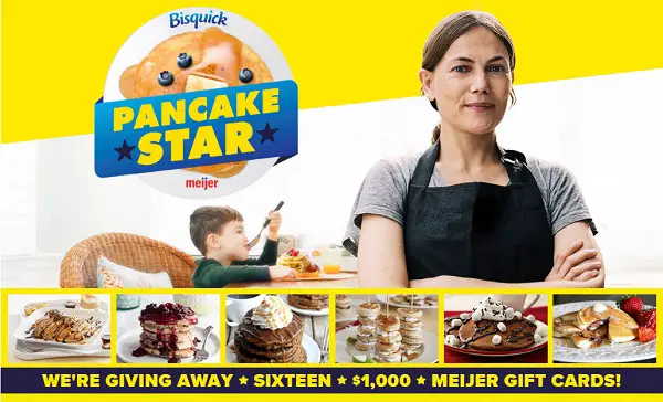 Meijer.com Bisquick Pancake Star Sweepstakes
