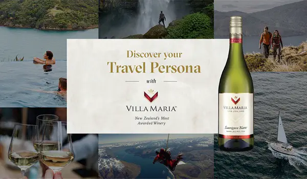 Villa Maria Wine Win a trip for two to New Zealand Sweepstakes