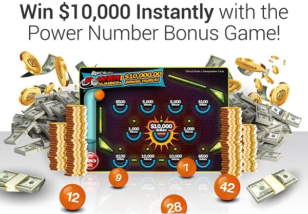 PCH lotto $10,000.00 