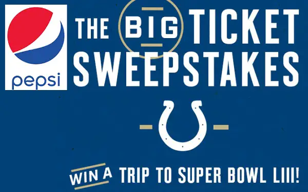 Pepsi Nfl “Super Bowl 53” Sweepstakes