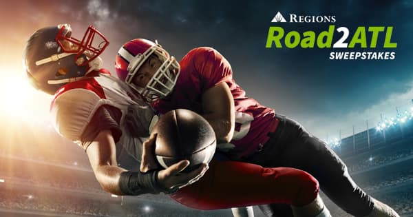 Regions Bank Road 2 Atlanta Sweepstakes: Win 2019 SEC Championship Tickets