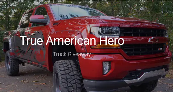 Rocky Ridge Trucks ‘True American Hero’ Truck Giveaway