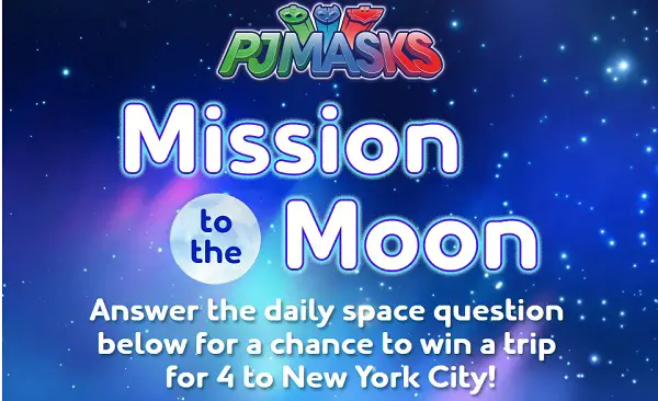 Scholastic.com Mission to the Moon Sweepstakes