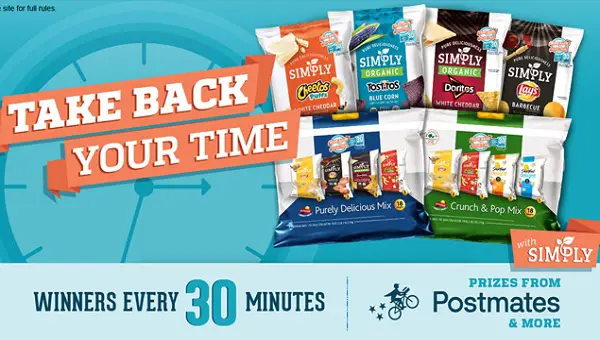 Simply Take Back Your Time Sweepstakes