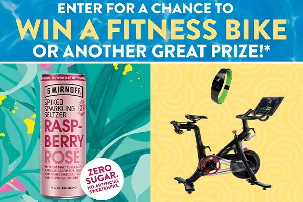 Smirnoff Seltzer Fitness Bike Sweepstakes