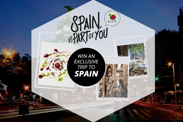 Spain is a Part of You Sweepstakes: Win a trip to Spain!