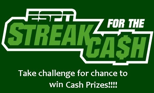 ESPN Streak for Cash Sweepstakes 2020
