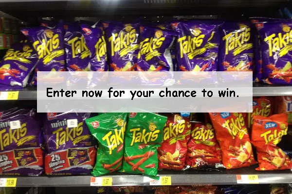 Takis Spread the Zombie Bite Sweepstakes