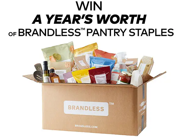 Tastingtable.com Brandless Pantry Sweepstakes