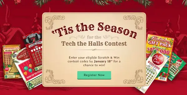 Tech the Halls Scratch & Win Contest