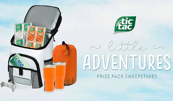 Win 1 of 8 Tic Tac Little Adventures Prize Pack Sweepstakes