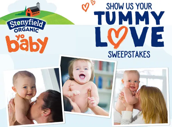 Stonyfield.com Show Us Your Tummy Love $10,000 Cash Sweepstakes