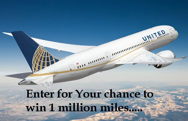 United.com “United Journey” Contest: Win 1 Million Free Miles!