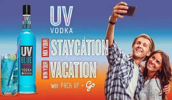 UV Vodka Staycation/Vacation Instant Win Game and Sweepstakes