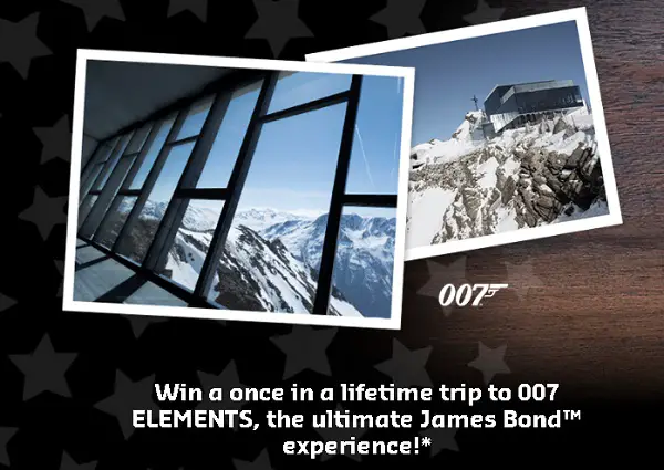 Lego VIP Sweepstakes: Win Trip to 007 ELEMENTS exhibition!