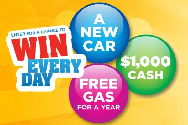 Win Every Day At Circle K Sweepstakes: Win Cash, Car and Free gas