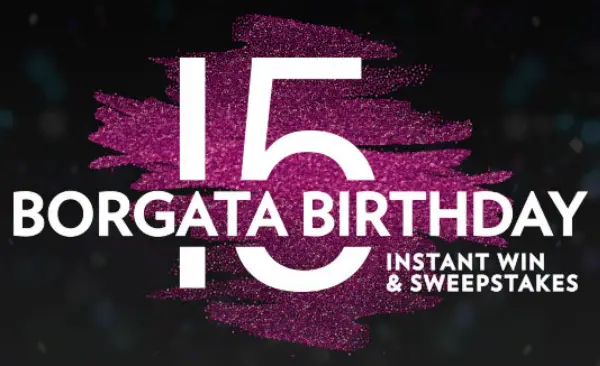 Borgata Birthday Sweepstakes: Win $15000 in Prizes!