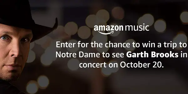 Amazon Garth Brooks Sweepstakes