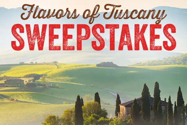 Bertolli.com Flavors of Tuscany Sweepstakes