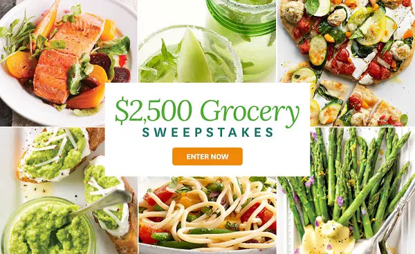 BHG.com $2,500 Spring Grocery Sweepstakes