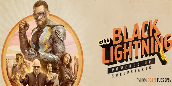 CW Black Lightning Powered Up Sweepstakes on Blacklightningsweepstakes.com
