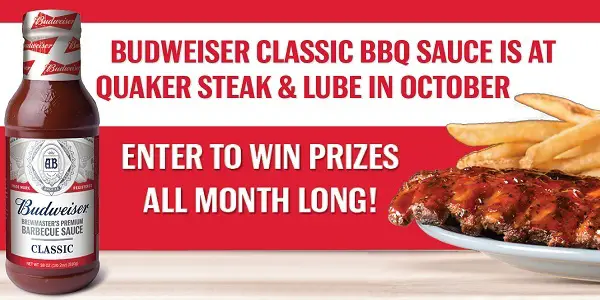 BudweiserSauce.com QSL Sweepstakes