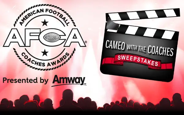 Amway AFCA Awards “Cameo with the Coaches” Sweepstakes