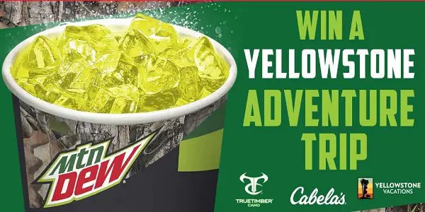 Tacojohns.com Camo Up Sweepstakes: Win a Yellowstone Adventure Trip!