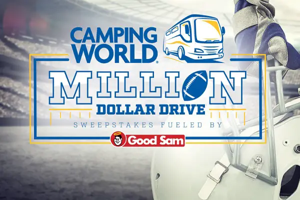 CampingWorld.com Million Dollar Drive Sweepstakes & Instant Win Game