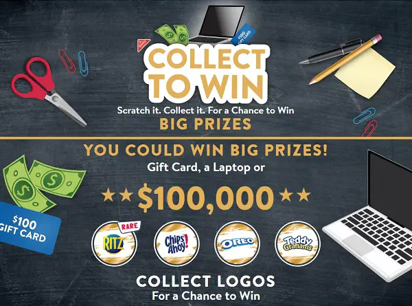 Walmart Collect To Win Instant Win Game on Collectsnack.com