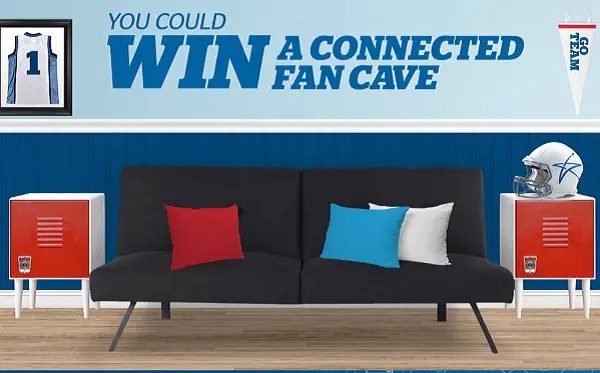The U.S. Cellular Connected Fan Cave Sweepstakes: Win Prizes worth $7,000