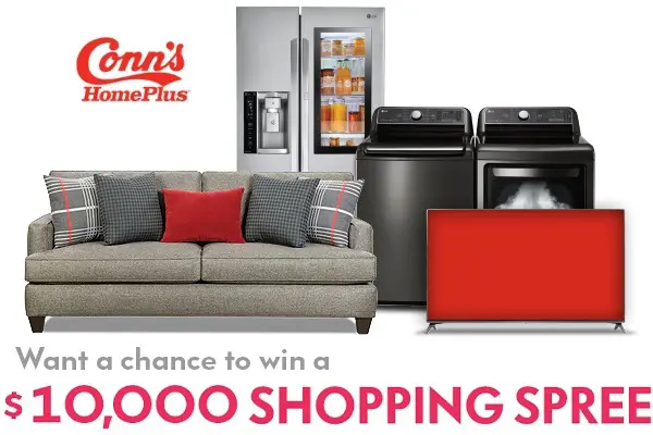 Conns.com $10,000 Shopping Spree Sweepstakes