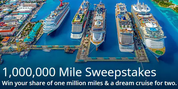United Cruise Mile Sweepstakes: Win 1,000,000 Mile