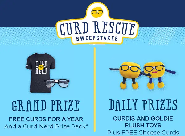 Culvers.com Curd Rescue Sweepstakes