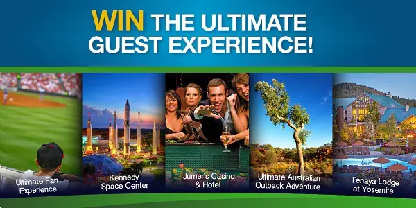Delaware North Guest Sweepstakes: Win Trip!!