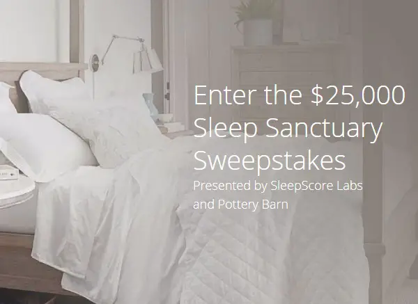 The $25,000 Sleep Sanctuary Sweepstakes