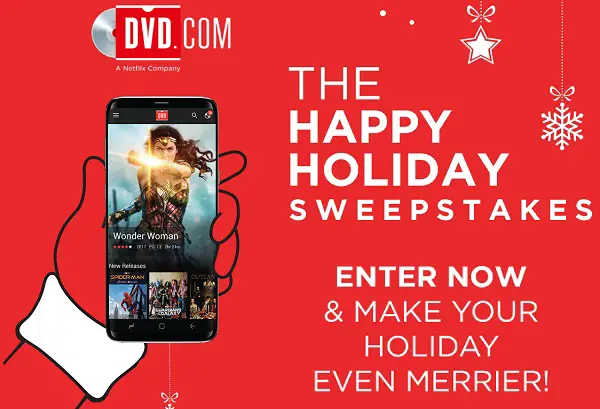DVD.com Happy Holidays Sweepstakes: Win Branded Electronics