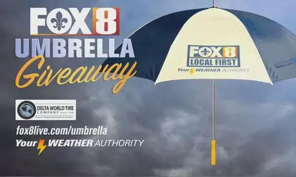 Fox8live.com Umbrella Giveaway