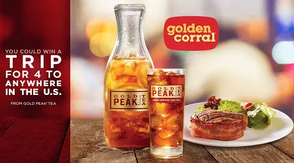 Goldencorral.com Gold Peak Tea Sweepstakes