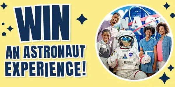 Guinness World Records Astronaut Experience Sweepstakes on GWRSpace.com