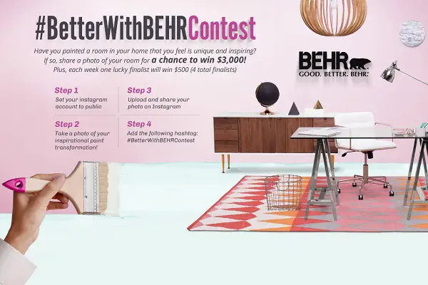 HGTV #betterwithbehr Contest: Win $3000 Cash