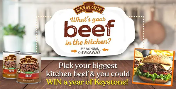 Keystone Meats What’s Your Beef Sweepstakes