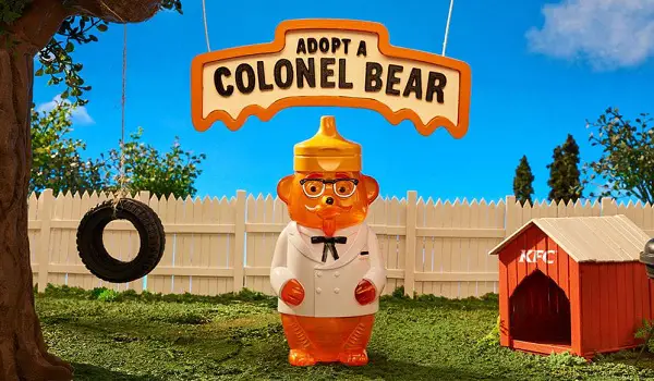 KFC.com Adopt a Colonel Bear Giveaway: Win Over 700 Prizes!