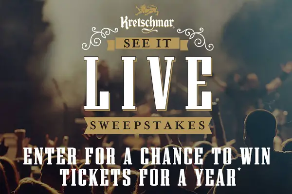 Kretschmar See It Live Sweepstakes