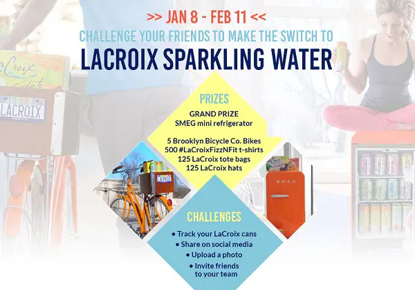 LaCroix FizzNFit Challenge Sweepstakes