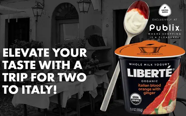 LiberteUSA.com Taste of Italy Publix Sweepstakes
