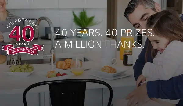 LGx40 (Life’s Good at 40) Sweepstakes